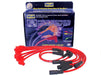 Taylor Cable 74235 8mm Spiro-Pro Ignition Wire Set; Spiro-Wound; Custom Fit; 90/180 deg.; Red; - Truck Part Superstore