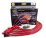 Taylor Cable 74242 8mm Spiro-Pro Ignition Wire Set; Red; Stock; 9.5 in.; OE Spark Plug Boot; - Truck Part Superstore