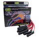 Taylor Cable 74249 8mm Spiro-Pro Ignition Wire Set; Spiro-Wound; Custom Fit; 180/135 deg.; Red; - Truck Part Superstore