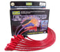 Taylor Cable 74259 8mm Spiro-Pro Ignition Wire Set; Spiro-Wound; Custom Fit; 135 deg.; Red; - Truck Part Superstore