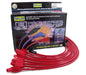 Taylor Cable 74263 8mm Spiro-Pro Ignition Wire Set; Spiro-Wound; Custom Fit; 135 deg.; Red; - Truck Part Superstore