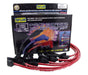 Taylor Cable 74268 8mm Spiro-Pro Ignition Wire Set; Red; Stock; 9.5 in.; OE Spark Plug Boot; - Truck Part Superstore