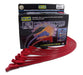 Taylor Cable 74272 8mm Spiro-Pro Ignition Wire Set; Spiro-Wound; Custom Fit; 90/135 deg.; Red; - Truck Part Superstore