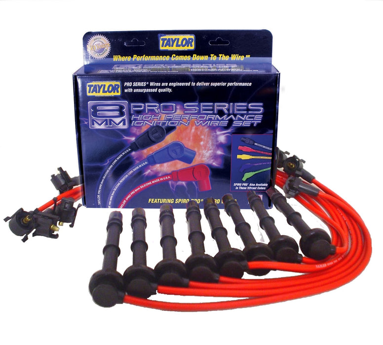 Taylor Cable 74288 8mm Spiro-Pro Ignition Wire Set - Truck Part Superstore