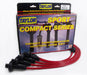 Taylor Cable 74291 8mm Spiro-Pro Ignition Wire Set; Red; Stock; 9.5 in.; OE Spark Plug Boot; - Truck Part Superstore