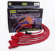 Taylor Cable 74292 8mm Spiro-Pro Ignition Wire Set; Spiro-Wound; Custom Fit; 135 deg.; Red; - Truck Part Superstore
