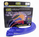 Taylor Cable 74600 8mm Spiro-Pro Ignition Wire Set; Blue; Stock; 11.75 in.; 180 Deg. Plug Boot; - Truck Part Superstore