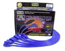 Taylor Cable 74609 8mm Spiro-Pro Ignition Wire Set; Spiro-Wound; Custom Fit; 90/135 deg.; Blue; - Truck Part Superstore