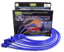 Taylor Cable 74628 8mm Spiro-Pro Ignition Wire Set; Spiro-Wound; Custom Fit; 90 deg.; Blue; - Truck Part Superstore