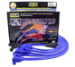 Taylor Cable 74639 8mm Spiro-Pro Ignition Wire Set; Spiro-Wound; Custom Fit; 90 deg.; Blue; - Truck Part Superstore