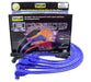 Taylor Cable 74639 8mm Spiro-Pro Ignition Wire Set; Spiro-Wound; Custom Fit; 90 deg.; Blue; - Truck Part Superstore