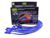 Taylor Cable 74650 8mm Spiro-Pro Ignition Wire Set; Spiro-Wound; Custom Fit; 135 deg.; Blue; - Truck Part Superstore