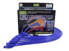 Taylor Cable 74659 8mm Spiro-Pro Ignition Wire Set; Spiro-Wound; Custom Fit; 135 deg.; Blue; - Truck Part Superstore