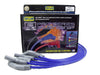 Taylor Cable 74669 8mm Spiro-Pro Ignition Wire Set; Spiro-Wound; Custom Fit; 135 deg.; Blue; - Truck Part Superstore