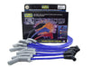 Taylor Cable 74673 8mm Spiro-Pro Ignition Wire Set; Blue; Stock; 9.5 in.; OE Spark Plug Boot; - Truck Part Superstore