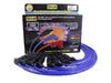 Taylor Cable 74685 8mm Spiro-Pro Ignition Wire Set; Blue; Stock; 9.5 in.; OE Spark Plug Boot; - Truck Part Superstore