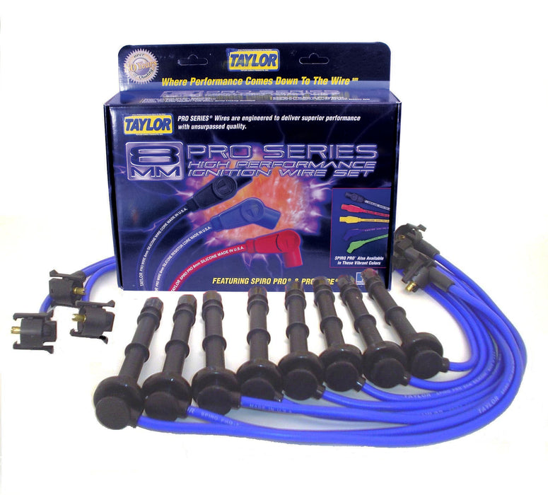 Taylor Cable 74688 8mm Spiro-Pro Ignition Wire Set - Truck Part Superstore