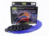 Taylor Cable 74689 8mm Spiro-Pro Ignition Wire Set; Blue; Stock; 9.5 in.; OE Spark Plug Boot; - Truck Part Superstore