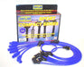 Taylor Cable 74690 8mm Spiro-Pro Ignition Wire Set; Spiro-Wound; Custom Fit; 180/135 deg.; Blue; - Truck Part Superstore