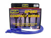 Taylor Cable 74695 8mm Spiro-Pro Ignition Wire Set; Spiro-Wound; Custom Fit; 135 deg.; Blue; - Truck Part Superstore