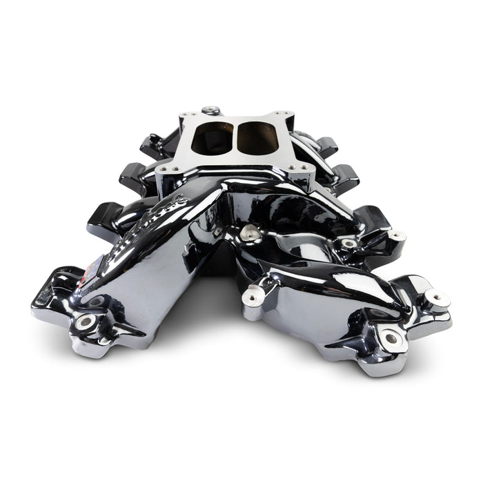 Edelbrock 71187-BP Performer RPM Small Block Chevy LS1 Intake Manifold Only, Black Plasma finish - Truck Part Superstore