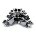 Edelbrock 71187-BP Performer RPM Small Block Chevy LS1 Intake Manifold Only, Black Plasma finish - Truck Part Superstore