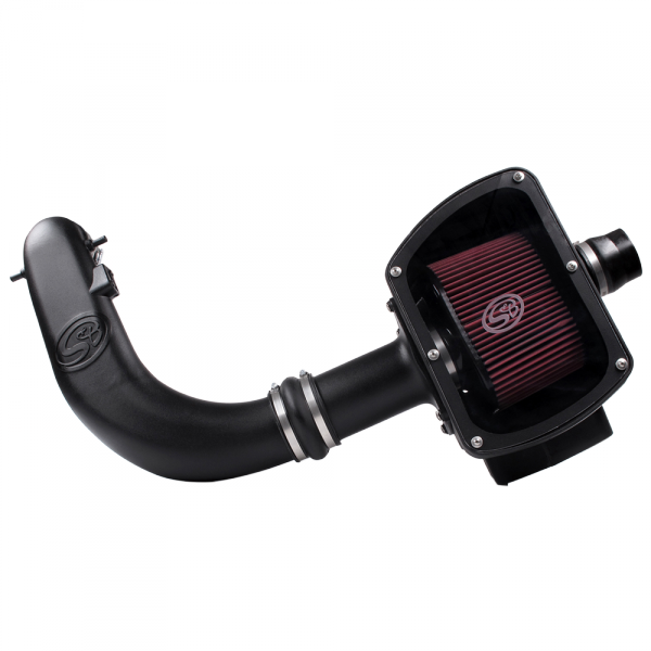 S&B 75-5016-BKJF Cold Air Intake For 05-08 Ford F-150 V8-5.4L Red Oiled Filter S&B - Truck Part Superstore