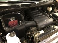 S&B 75-5039-BKJF Cold Air Intake For 07-20 Toyota Tundra V8 5.7L Oiled Cotton Cleanable Red S&B - Truck Part Superstore