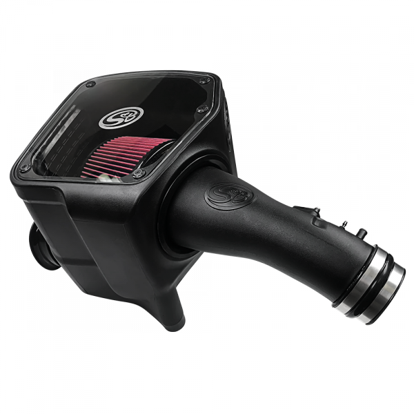 S&B 75-5039-BKJF Cold Air Intake For 07-20 Toyota Tundra V8 5.7L Oiled Cotton Cleanable Red S&B - Truck Part Superstore