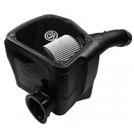S&B 75-5039D-BKJF Cold Air Intake For 07-20 Toyota Tundra V8 5.7L Dry Dry Extendable White S&B - Truck Part Superstore