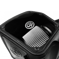 S&B 75-5039D-BKJF Cold Air Intake For 07-20 Toyota Tundra V8 5.7L Dry Dry Extendable White S&B - Truck Part Superstore