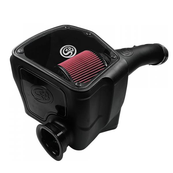 S&B 75-5039-BKJF Cold Air Intake For 07-20 Toyota Tundra V8 5.7L Oiled Cotton Cleanable Red S&B - Truck Part Superstore