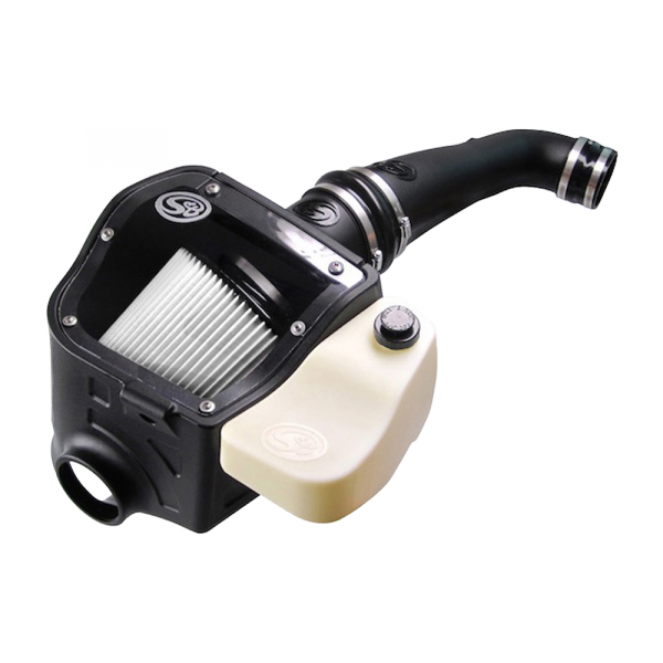S&B 75-5050D-BKJF Cold Air Intake For 09-10 Ford F150 V8-5.4L Dry Dry Extendable White S&B - Truck Part Superstore