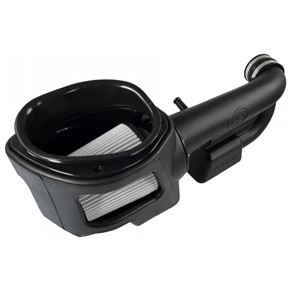 S&B 75-5060D-BKJF Cold Air Intake For 12-16 Jeep Wrangler JK V6-3.6L Dry Dry Extendable White S&B - Truck Part Superstore
