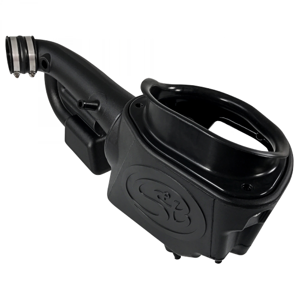 S&B 75-5060D-BKJF Cold Air Intake For 12-16 Jeep Wrangler JK V6-3.6L Dry Dry Extendable White S&B - Truck Part Superstore
