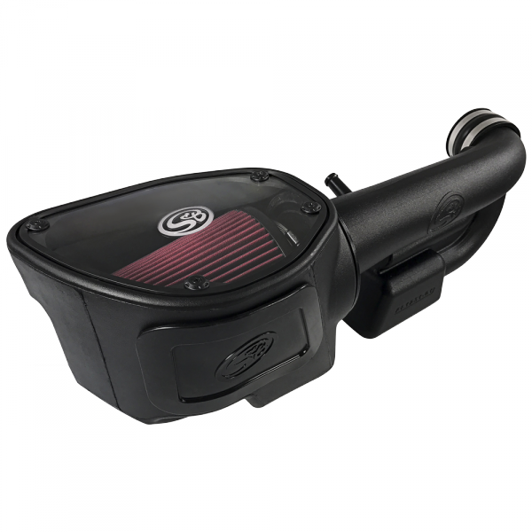 S&B 75-5060-BKJF Cold Air Intake For 12-16 Jeep Wrangler JK V6-3.6L Oiled Cotton Cleanable Red S&B - Truck Part Superstore