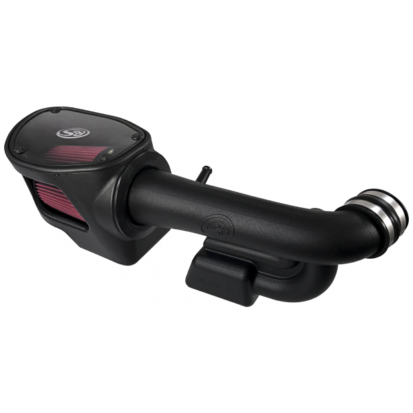 S&B 75-5060-BKJF Cold Air Intake For 12-16 Jeep Wrangler JK V6-3.6L Oiled Cotton Cleanable Red S&B - Truck Part Superstore