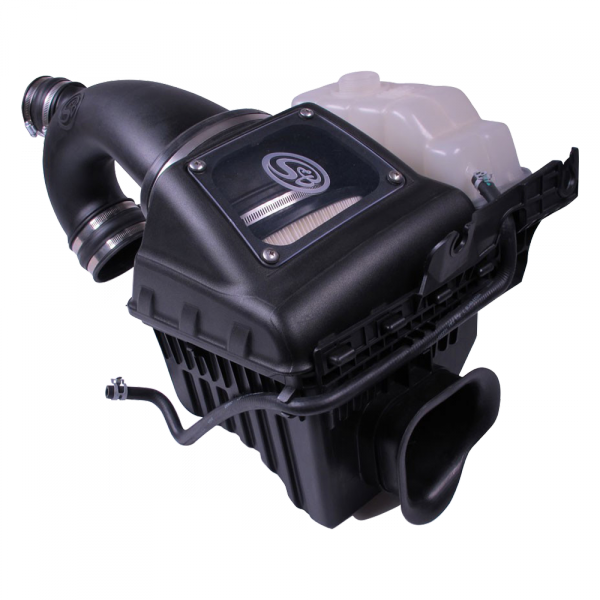 S&B 75-5067D-BKJF Cold Air Intake For 11-14 Ford F150 V6-3.5L Ecoboost Dry Dry Extendable White S&B - Truck Part Superstore