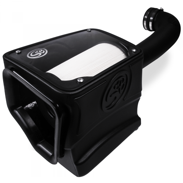S&B 75-5069D-BKJF Cold Air Intake For 14-16 Silverado/ Sierra 1500 5.3L, 6.2L, 15-16 Tahoe, Suburban, Yukon (XL)(Denali) 1500 5.3L, 6.2L Dry Extendable White S&B - Truck Part Superstore