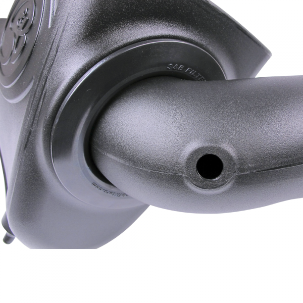 S&B 75-5070-BKJF Cold Air Intake For 03-07 Ford F250 F350 F450 F550 V8-6.0L Powerstroke Cotton Cleanable Red S&B - Truck Part Superstore