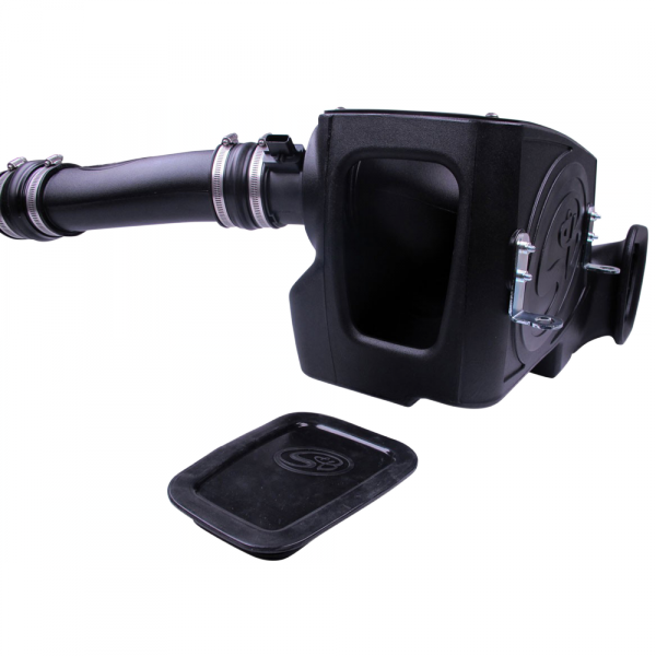 S&B 75-5074-BKJF Cold Air Intake For 14-18 Dodge Ram 1500 3.0L EcoDiesel V6 Cotton Cleanable Red S&B - Truck Part Superstore