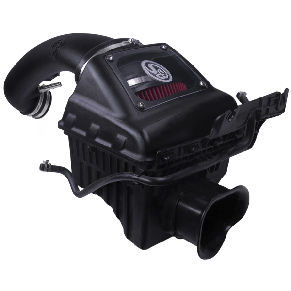 S&B 75-5076-BKJF Cold Air Intake For 11-14 Ford F150 V8-5.0L Oiled Cotton Cleanable Red S&B - Truck Part Superstore