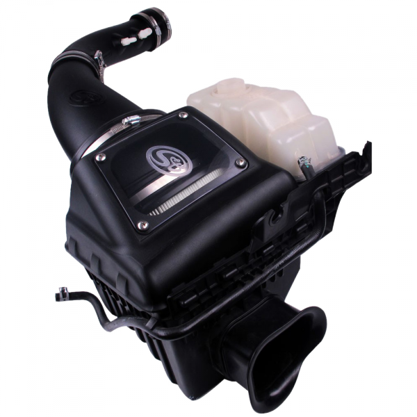 S&B 75-5077D-BKJF Cold Air Intake For 10-16 Ford F150 V8-6.2L Raptor Dry Dry Extendable White S&B - Truck Part Superstore