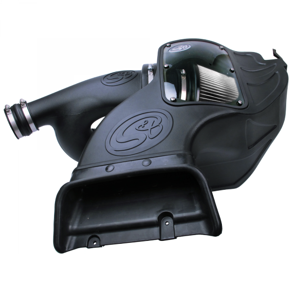 S&B 75-5081D-BKJF Cold Air Intake For 15-17 Ford F150 Raptor Ecoboost Dry Extendable White S&B - Truck Part Superstore