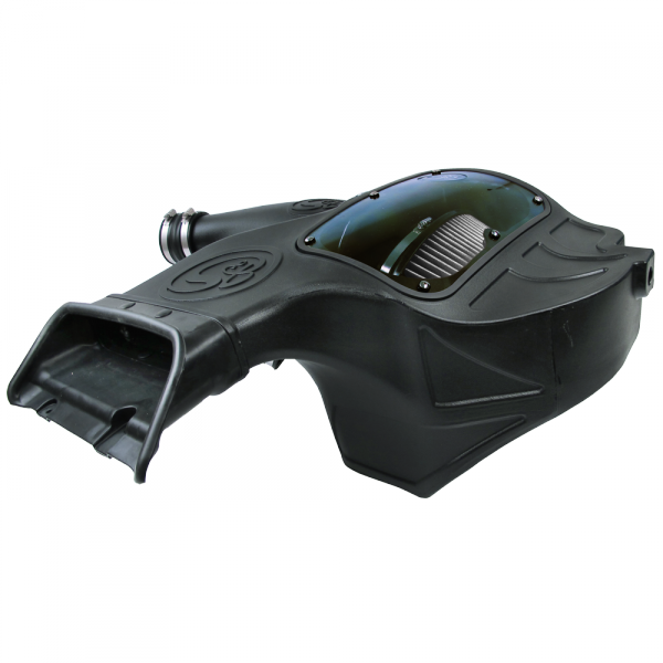 S&B 75-5081D-BKJF Cold Air Intake For 15-17 Ford F150 Raptor Ecoboost Dry Extendable White S&B - Truck Part Superstore