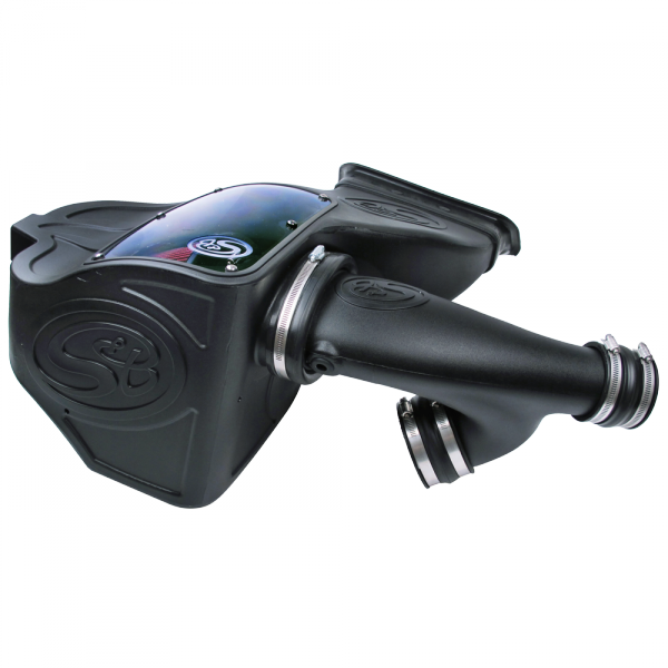 S&B 75-5081-BKJF Cold Air Intake For 15-17 Ford F150 Raptor Ecoboost Cotton Cleanable Red S&B - Truck Part Superstore