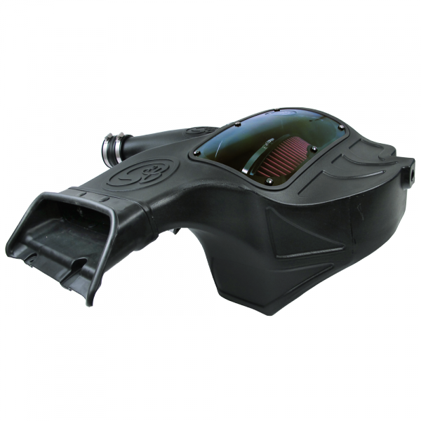 S&B 75-5081-BKJF Cold Air Intake For 15-17 Ford F150 Raptor Ecoboost Cotton Cleanable Red S&B - Truck Part Superstore