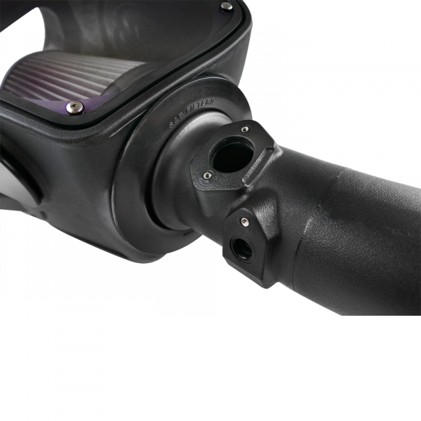 S&B 75-5082D-BKJF Cold Air Intake For 16-18 Nissan Titan, V8-5.0L Cummins Dry Dry Extendable White S&B - Truck Part Superstore