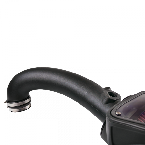 S&B 75-5082-BKJF Cold Air Intake For 16-18 Nissan Titan, V8-5.0L Cummins Oiled Cotton Cleanable Red S&B - Truck Part Superstore