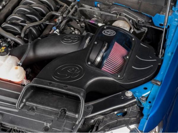 S&B 75-5084-BKJF Cold Air Intake For 07-11 Jeep Wrangler JK V6-3.8L Oiled Cotton Cleanable Red S&B - Truck Part Superstore